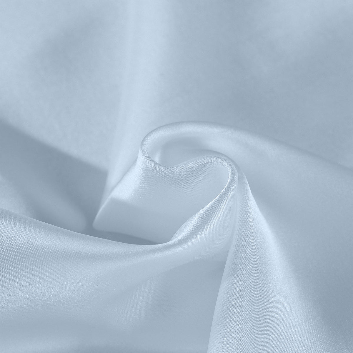 Royal Comfort pure mulberry silk pillowcase in soft blue